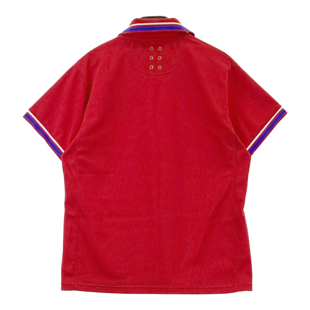 RUSSELUNO ラッセルノ  襟付き 半袖Tシャツ 天使ルチャ  レッド系 6