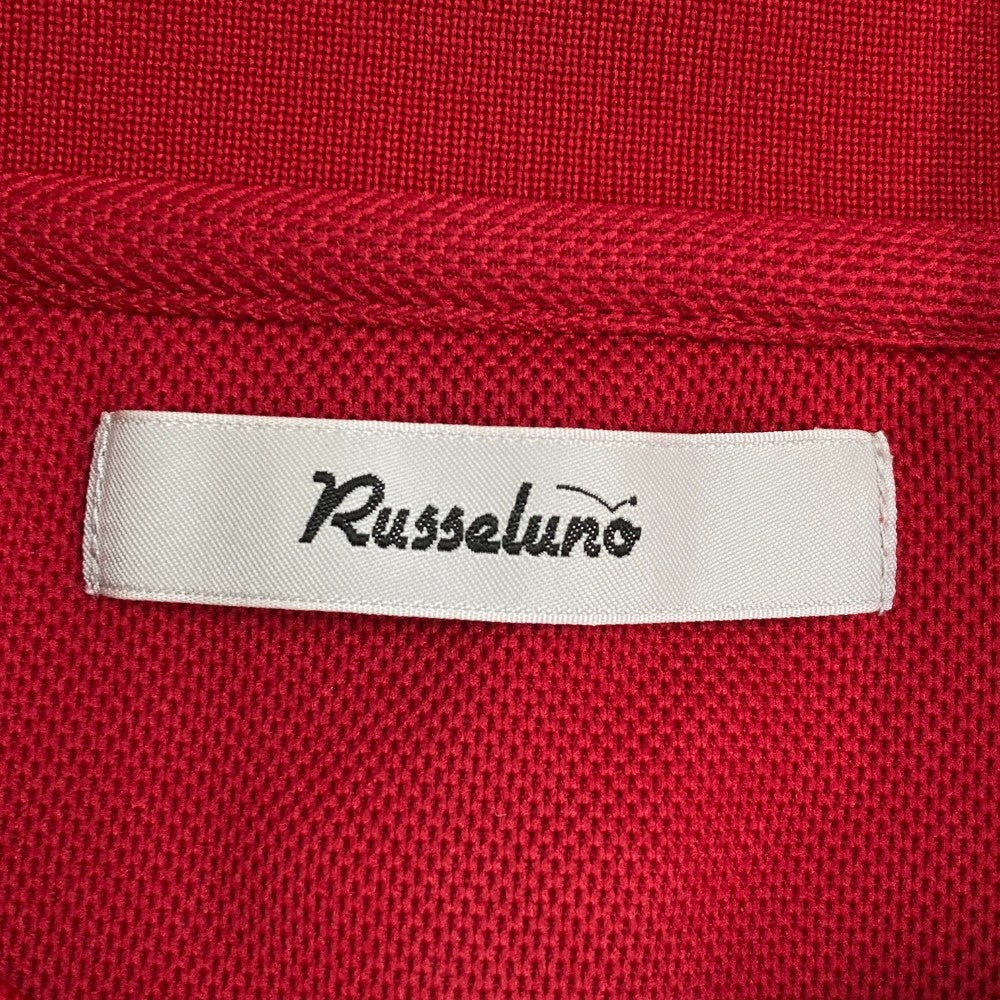 RUSSELUNO ラッセルノ  襟付き 半袖Tシャツ 天使ルチャ  レッド系 6
