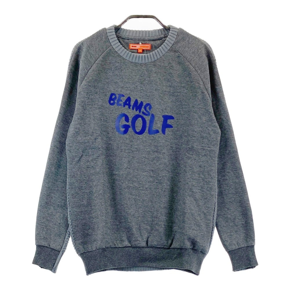 BEAMS GOLF 빔스 골프 배색 스웨트셔츠 그레이 계열 S세트