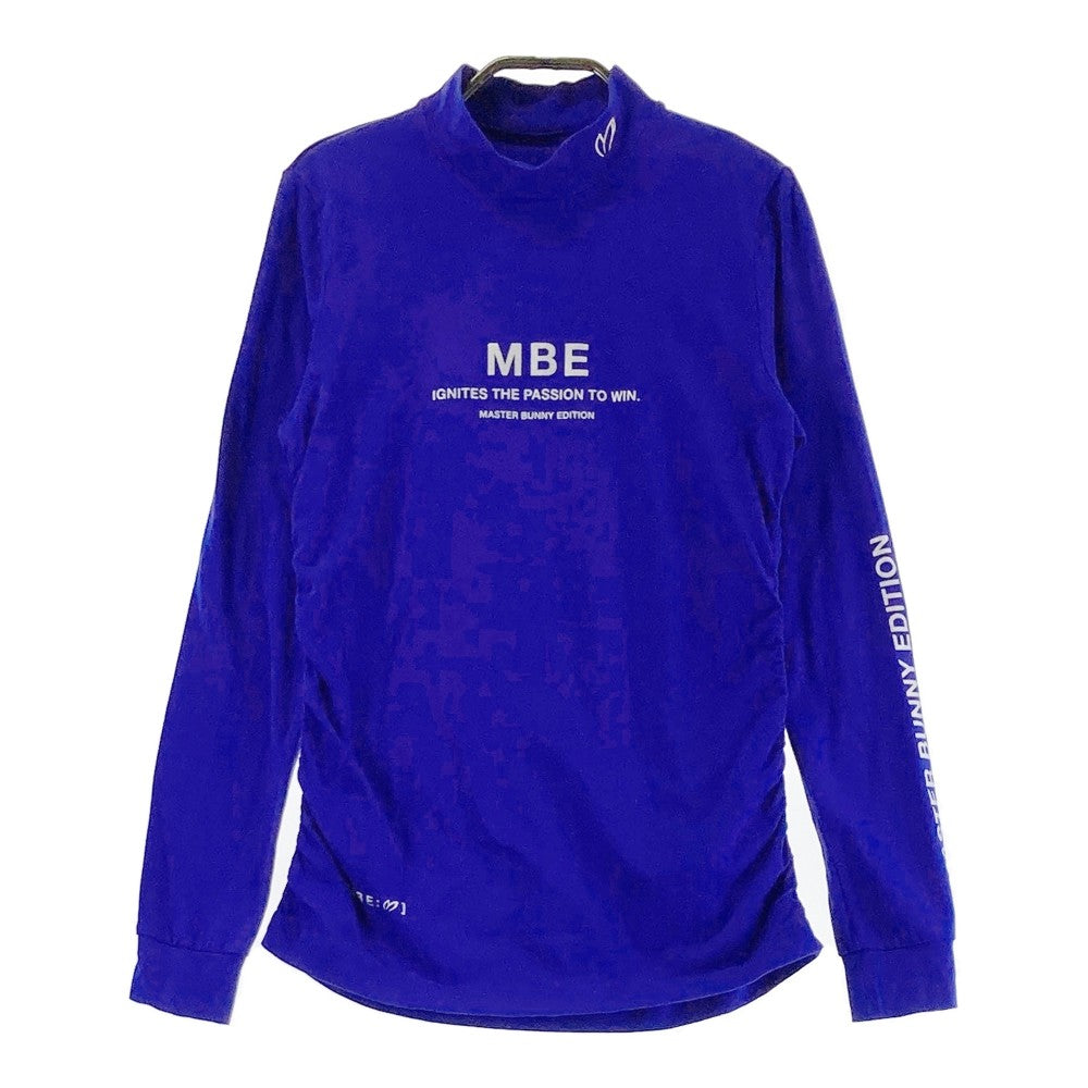 MASTER BUNNY EDITION マスターバニーエディション 2024年 長袖ハイネックTシャツ  ブルー系 0