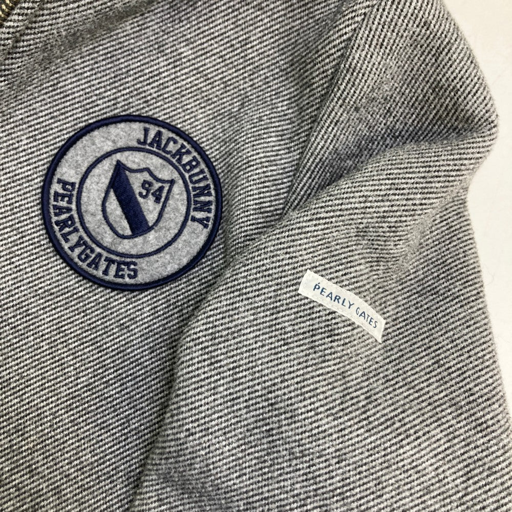 JACK BUNNY ジャックバニー  裏起毛 ジップパーカー  グレー系 1