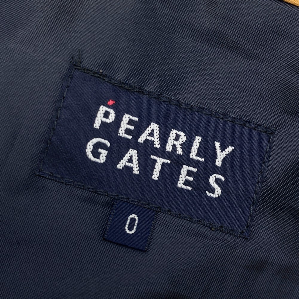 PEARLY GATES パーリーゲイツ  裏地付 ショートパンツ  ブラック系 0