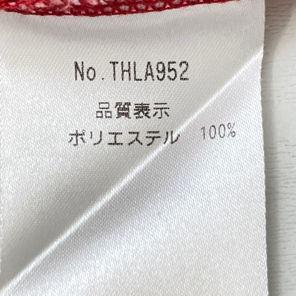 TOMMY HILFIGER GOLF 토미 힐피거 골프 긴팔 폴로 셔츠 레드 계열 S