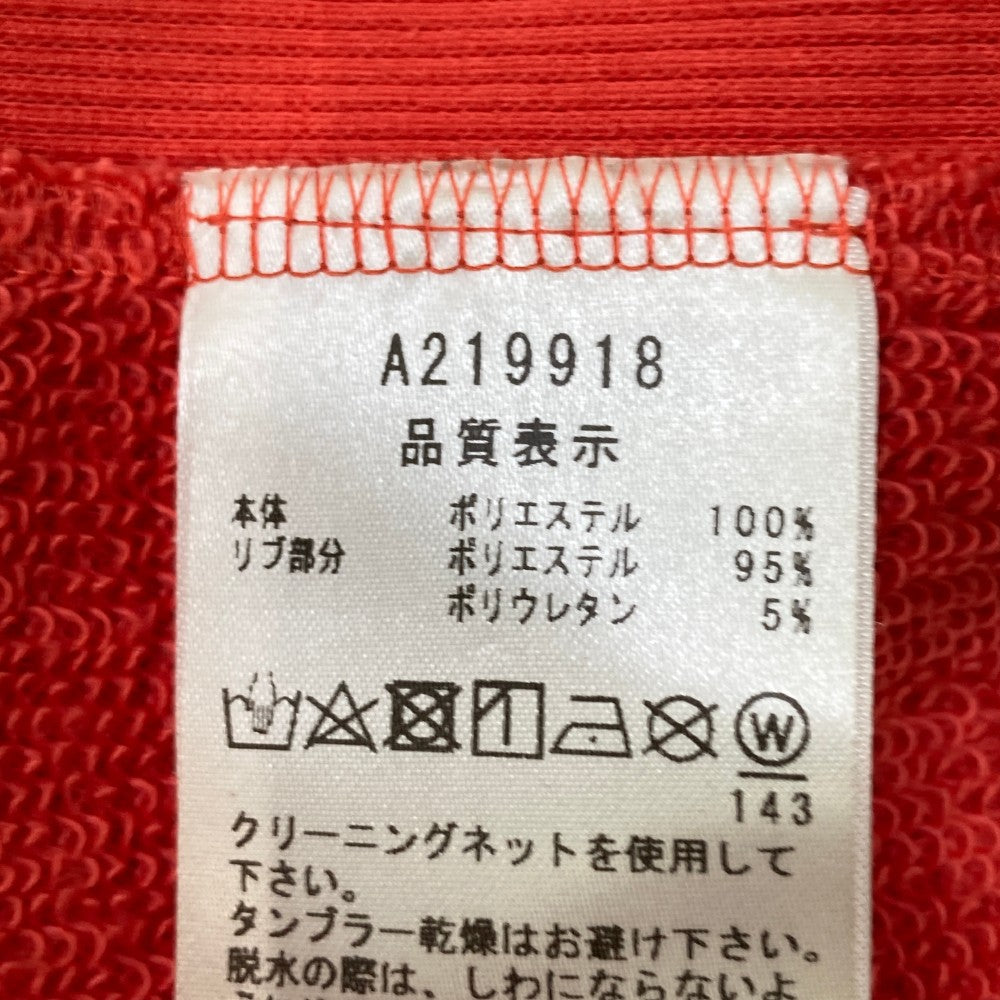 ARCHIVIO アルチビオ 2022年モデル スウェット トレーナー  レッド系 38