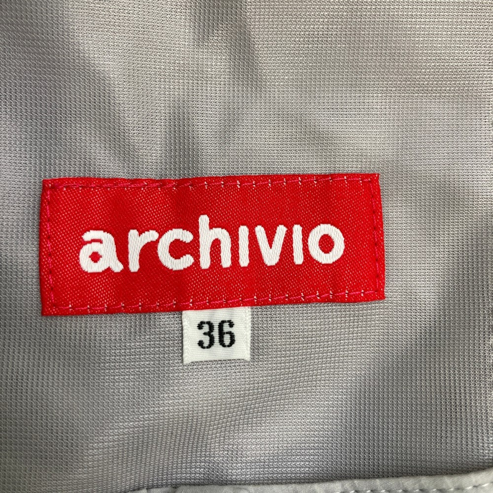 ARCHIVIO アルチビオ  ロングパンツ  グレー系 36