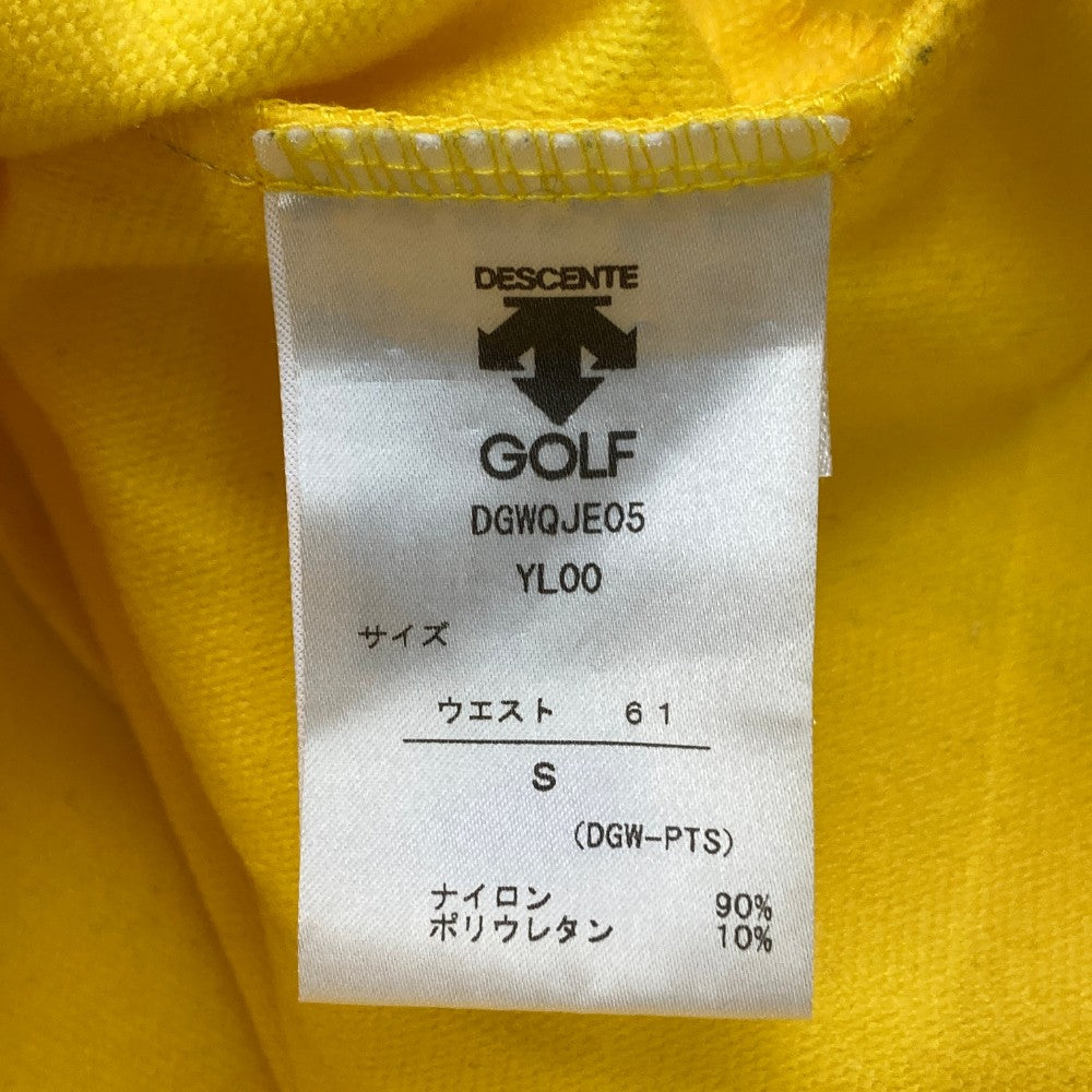 DESCENTE GOLF 데상트 골프  스트레치 스커트  옐로우 계열 S