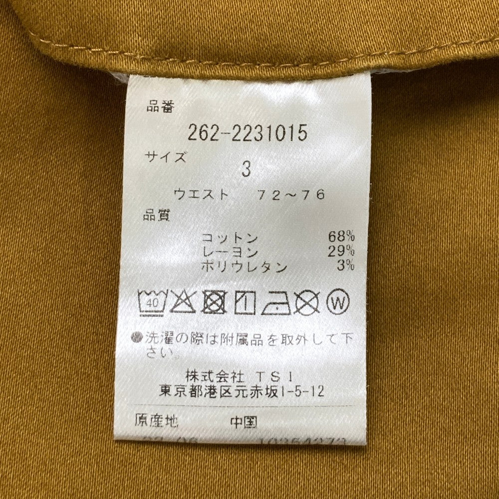 JACK BUNNY ジャックバニー 2022年 パンツ  カーキ系 3