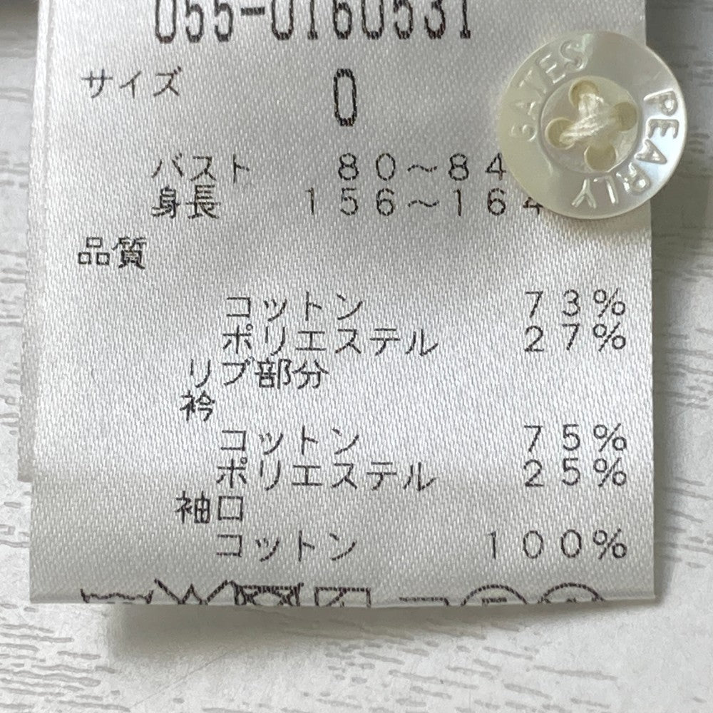 PEARLY GATES パーリーゲイツ  半袖ポロシャツ  ブルー系 0