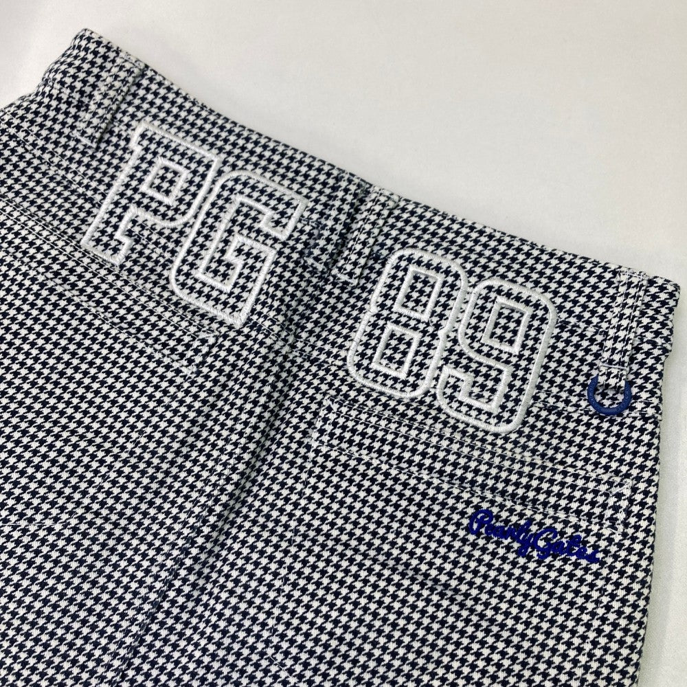 PEARLY GATES パーリーゲイツ  ストレッチスカート 千鳥柄 ブラック系 0