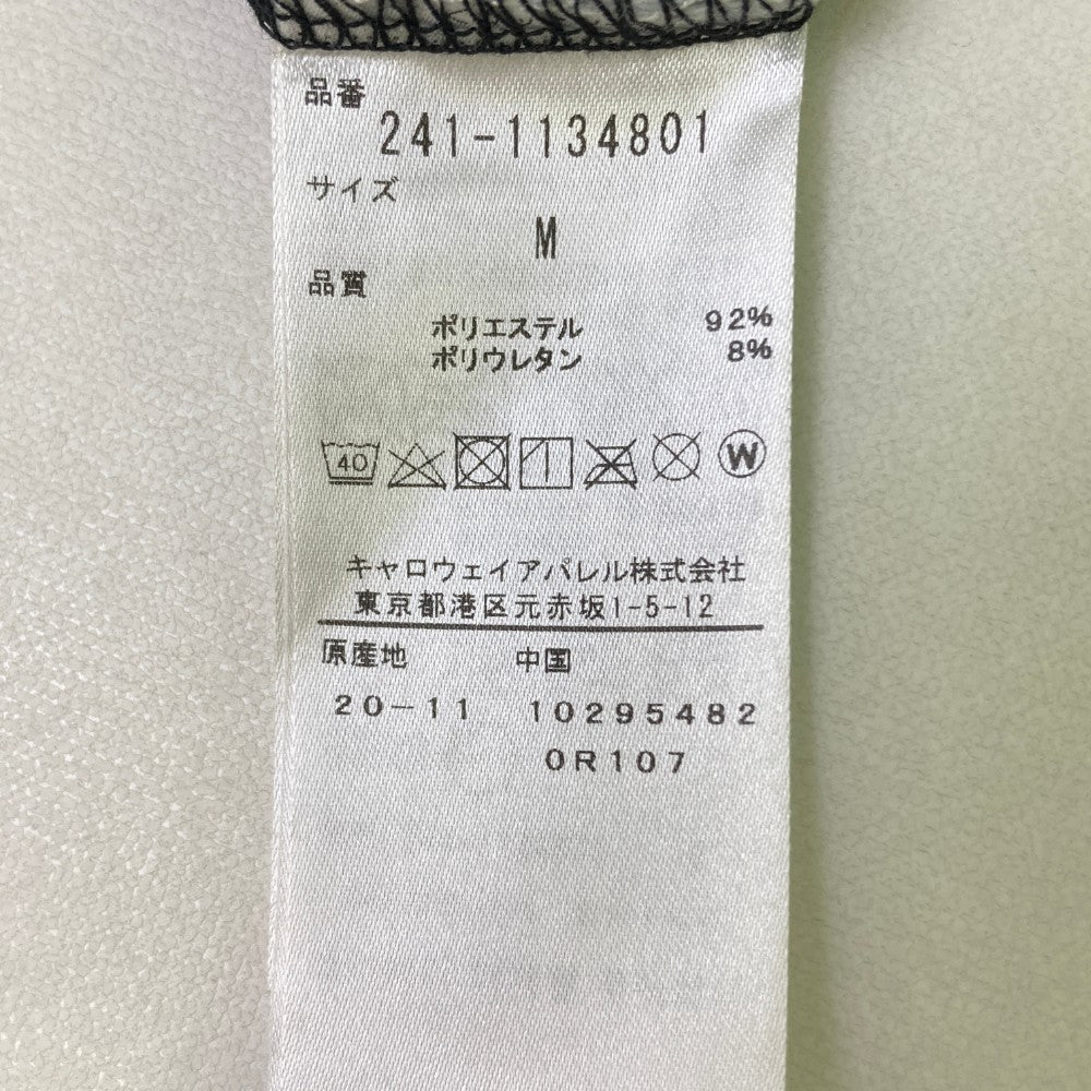 CALLAWAY 캘러웨이 하이넥 반팔 티셔츠 블랙 계열 M