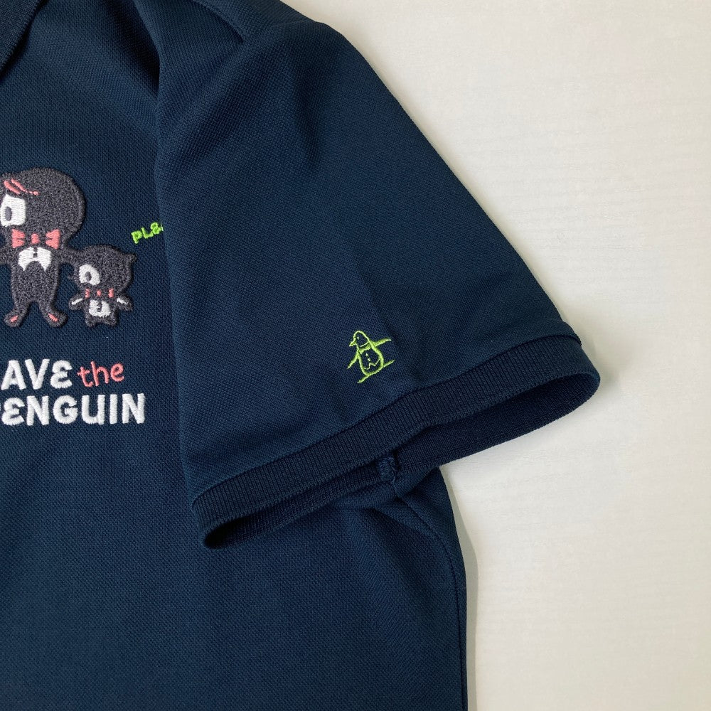 MUNSING WEAR 먼싱웨어 2022년 모델 반팔 폴로셔츠 와펜 네이비 계열 L