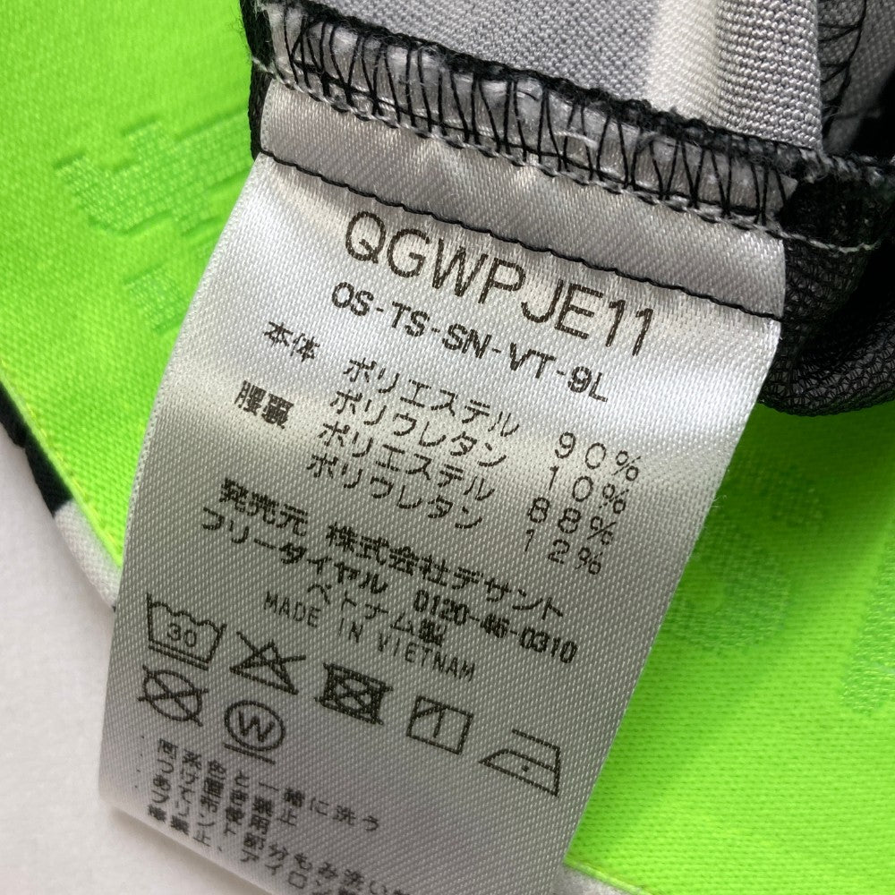 LE COQ GOLF ルコックゴルフ  ストレッチスカート 総柄 ブラック系 9