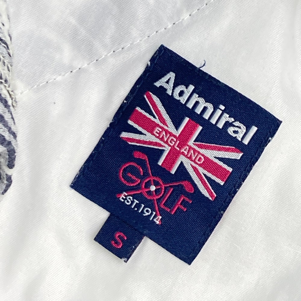 ADMIRAL アドミラル  シアサッカー スカート 総柄 ホワイト系 S
