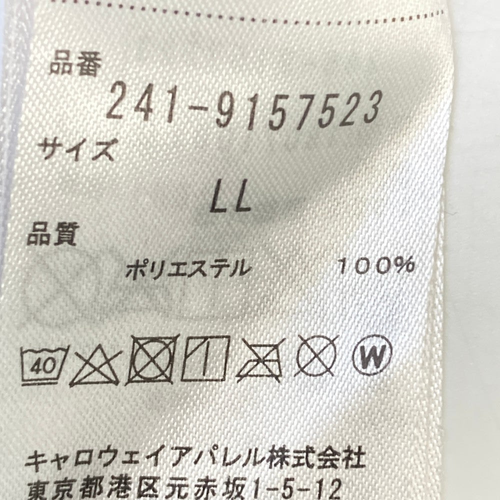 CALLAWAY 캘러웨이  반팔 폴로 셔츠 전면 프린트 네이비 계열 LL