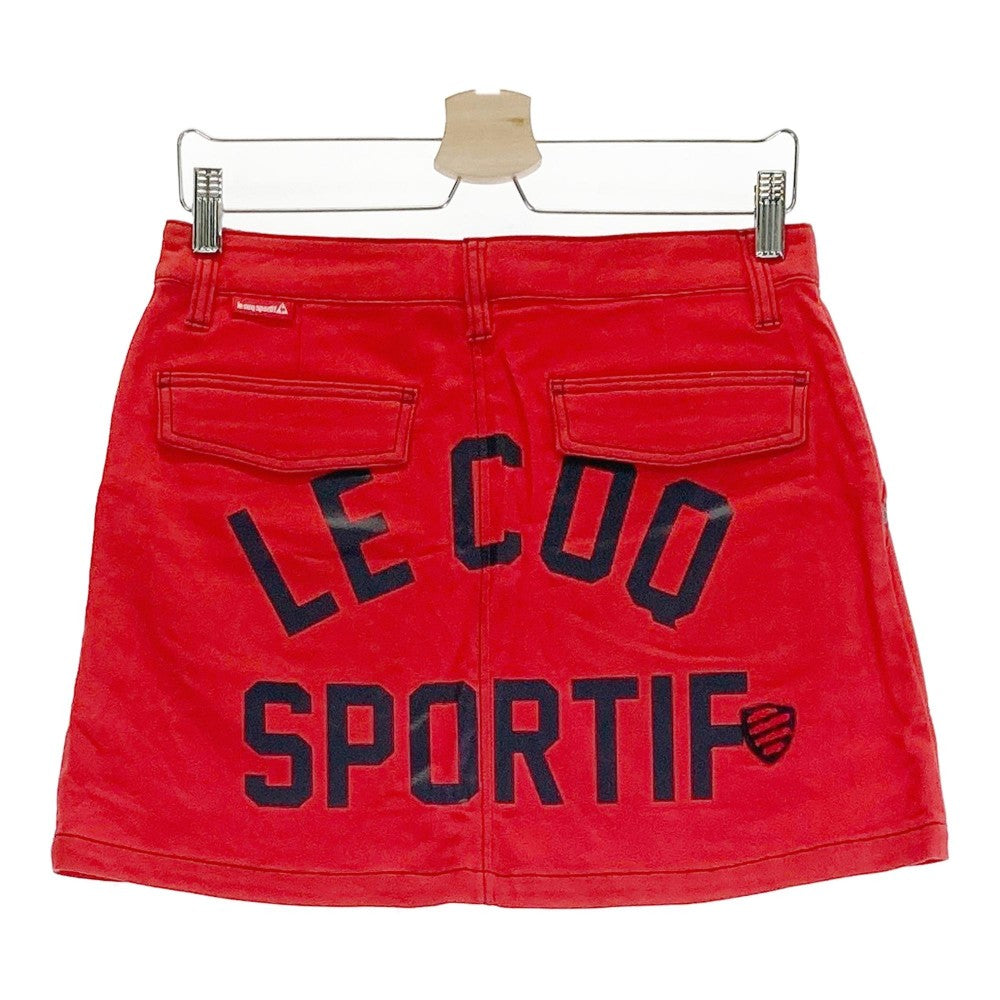 LE COQ GOLF 르꼬끄 골프 스커트 레드 계열 11