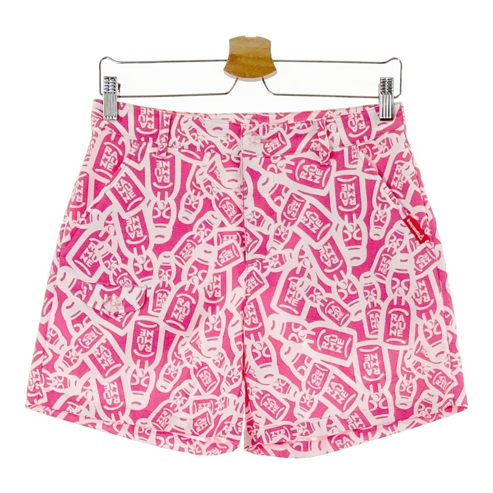 LE COQ GOLF ルコックゴルフ  ショートパンツ 総柄 ピンク系 9