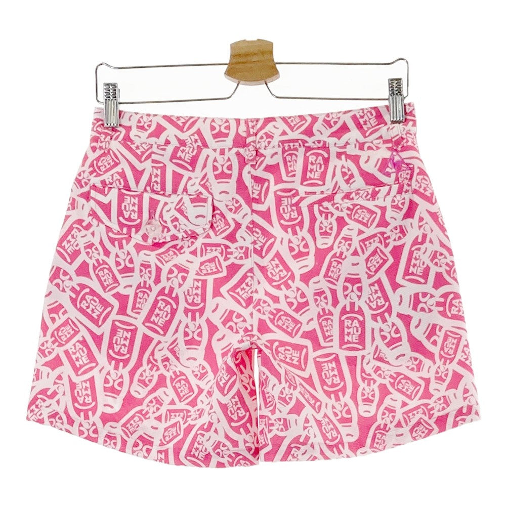 LE COQ GOLF ルコックゴルフ  ショートパンツ 総柄 ピンク系 9