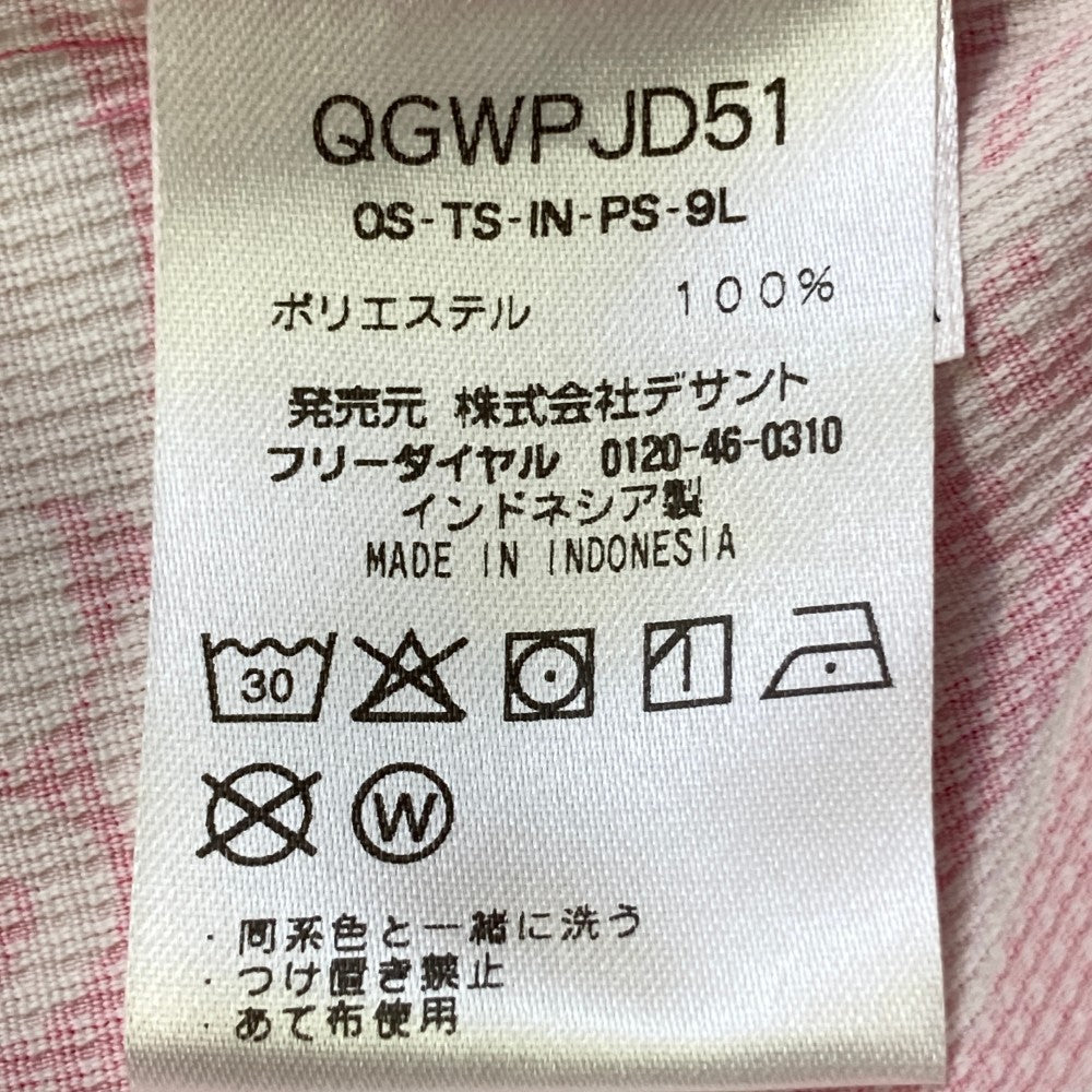 LE COQ GOLF ルコックゴルフ  ショートパンツ 総柄 ピンク系 9