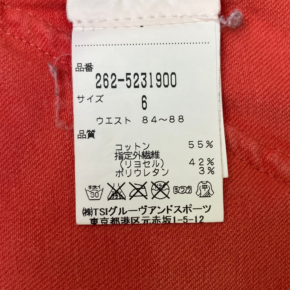 JACK BUNNY ジャックバニー  ロングパンツ  オレンジ系 6