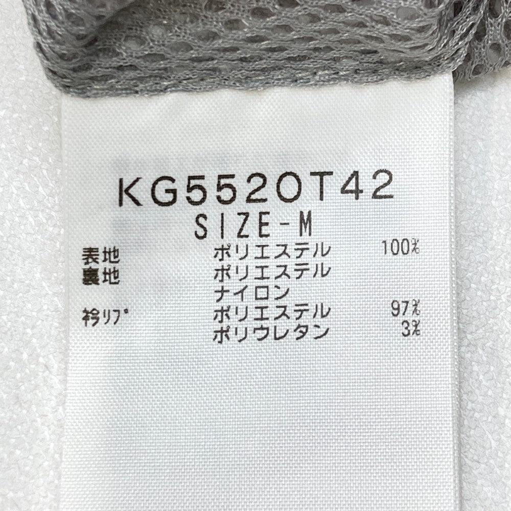 KAPPA GOLF カッパゴルフ  裏メッシュ ナイロンブルゾン 総柄 オレンジ系 M
