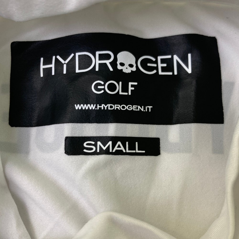 HYDROGEN GOLF 하이드로젠 골프  하이넥 긴팔 티셔츠  화이트 계열 SMALL