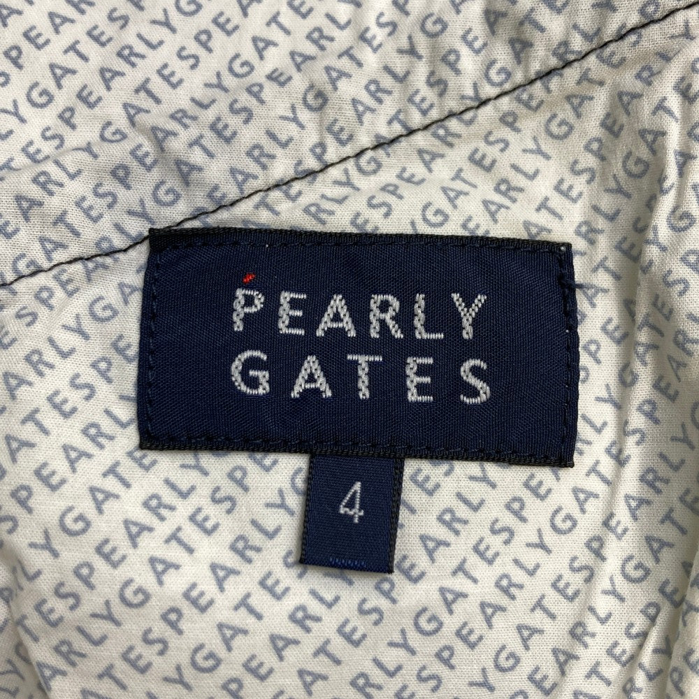 PEARLY GATES パーリーゲイツ  パンツ グレンチェック柄 ブラック系 4