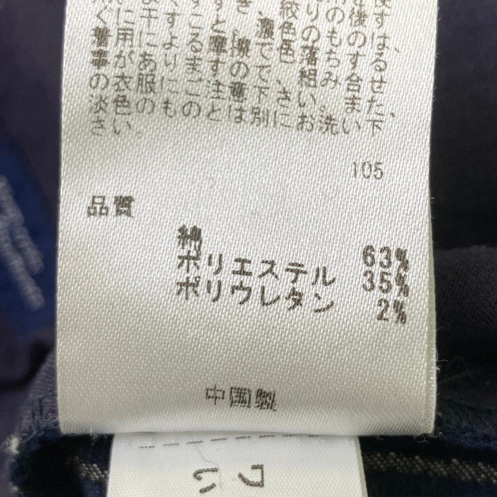 23区GOLF ニジュウサンクゴルフ  ストレッチパンツ ストライプ柄 ネイビー系 61