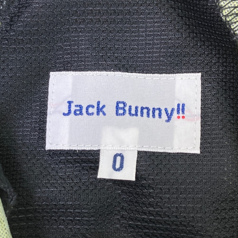 JACK BUNNY ジャックバニー  ストレッチパンツ 千鳥格子柄 イエロー系 0