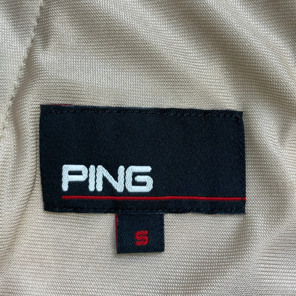 PING 핑 2022년 모델 스트레치 스커트 레오파드 패턴 화이트 계열 S 사이즈