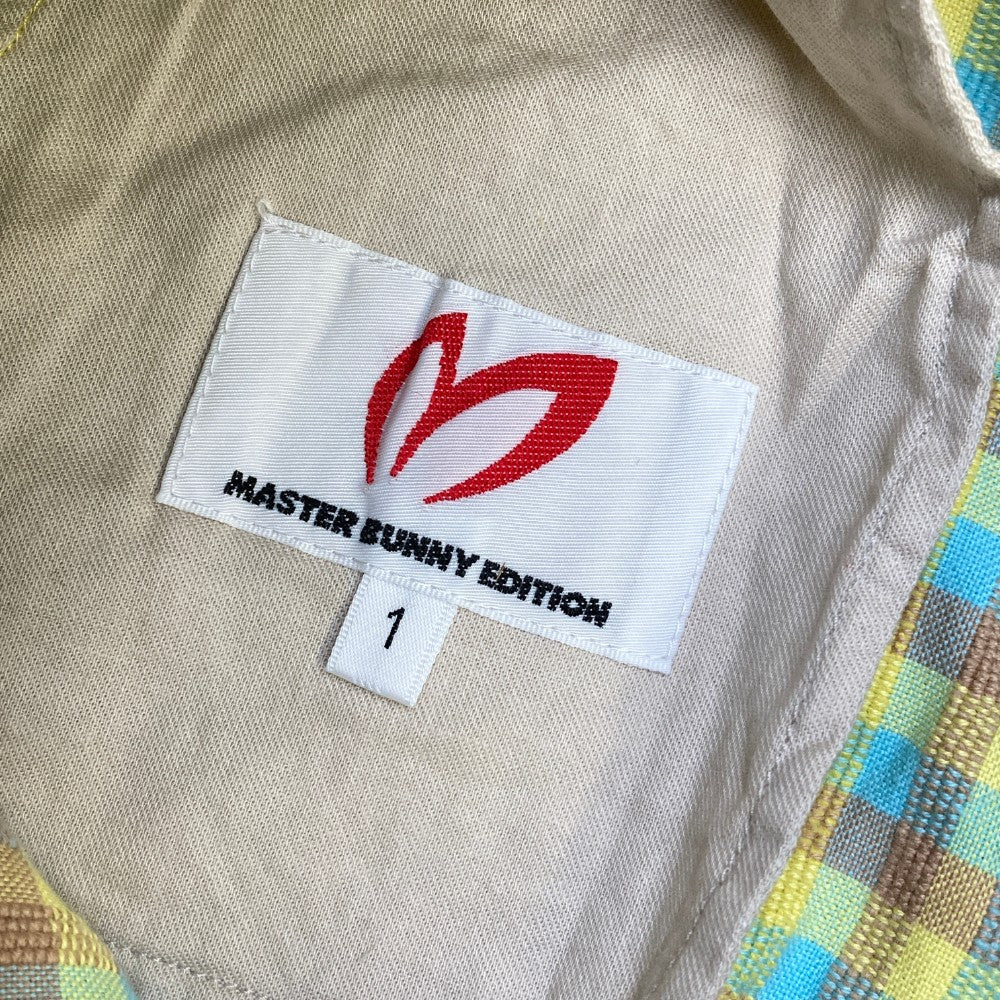 MASTER BUNNY EDITION マスターバニーエディション  パンツ チェック イエロー系 1