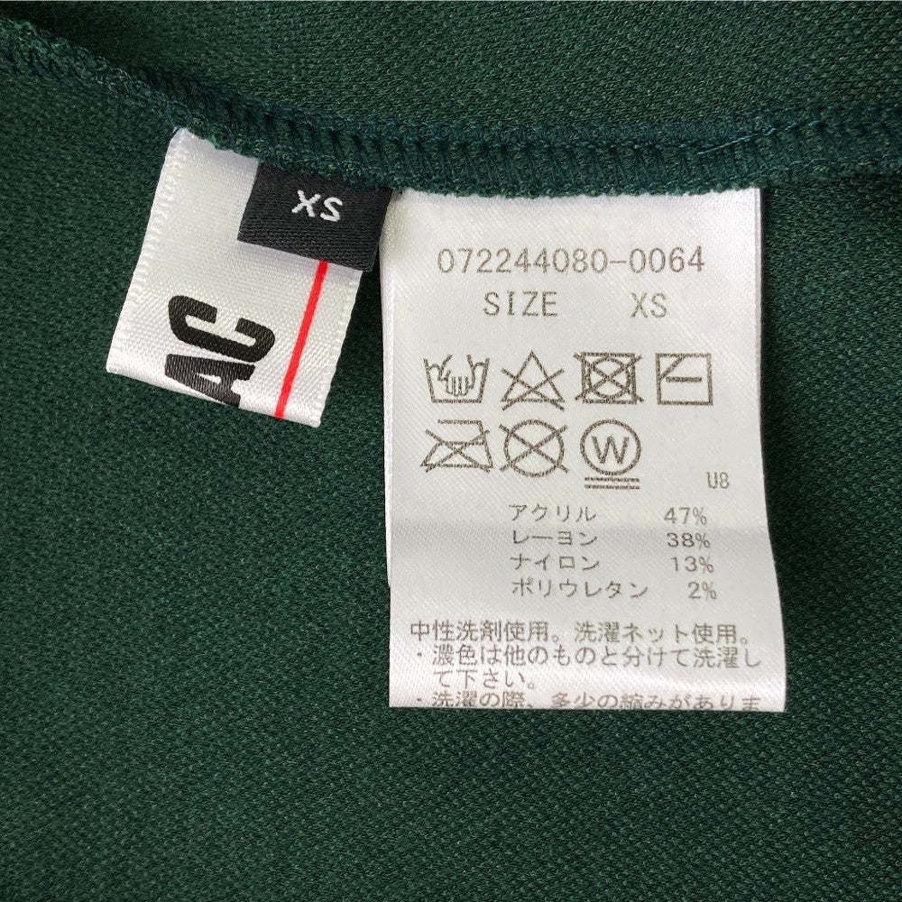 WAAC 와크 072244080 2024년 긴팔 터틀넥 티셔츠 그린 계열 XS