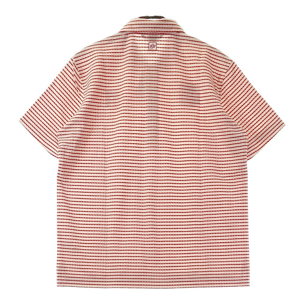 ZOY ゾーイ 71482023 半袖ポロシャツ ボーダー ベージュ系 3