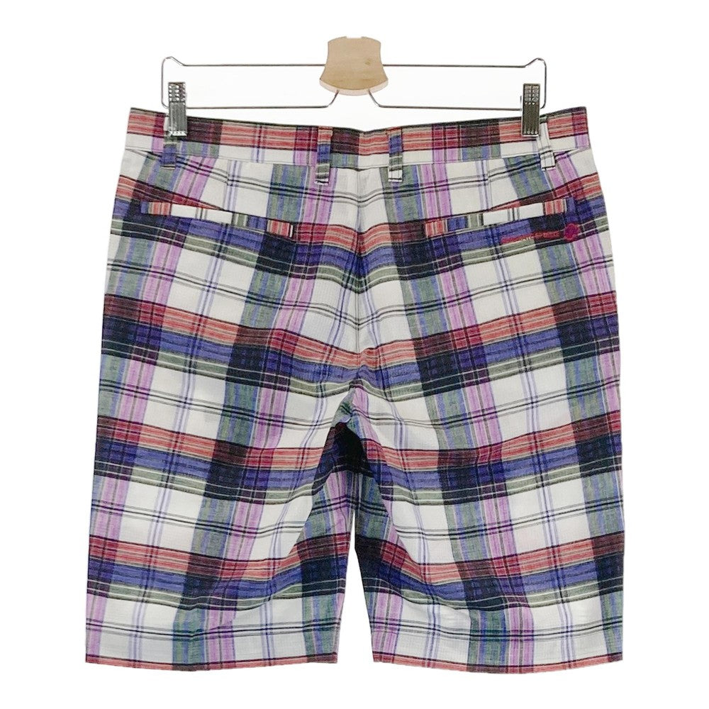 ZOY ゾーイ 71482430 ハーフパンツ チェック ネイビー系 82