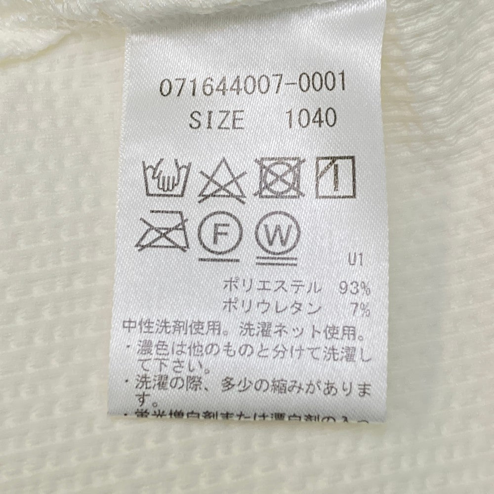 ZOY ゾーイ 071644007 2024年 長袖ポロシャツ  ホワイト系 40