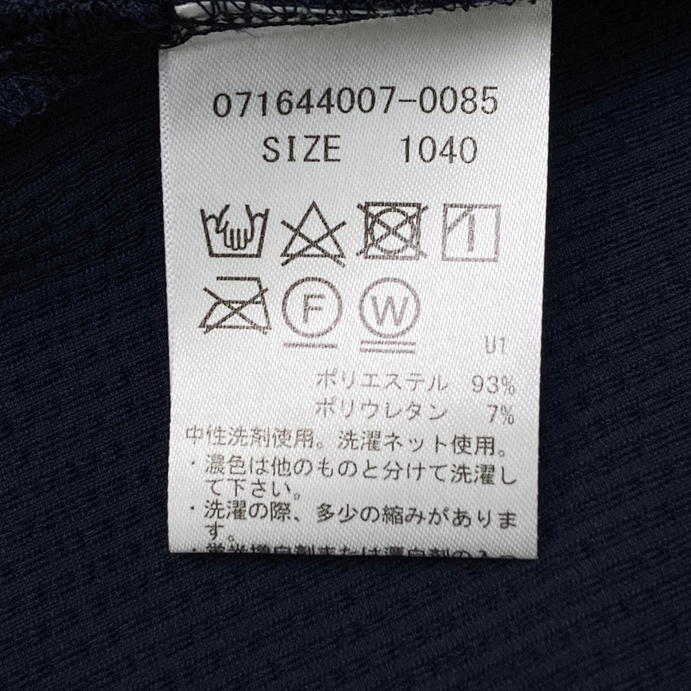 ZOY ゾーイ 071644007 2024年 長袖ポロシャツ  ネイビー系 40