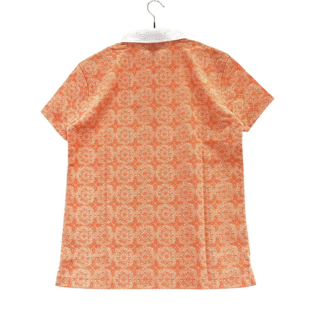 ZOY ゾーイ 71576018 半袖ポロシャツ  オレンジ系 38