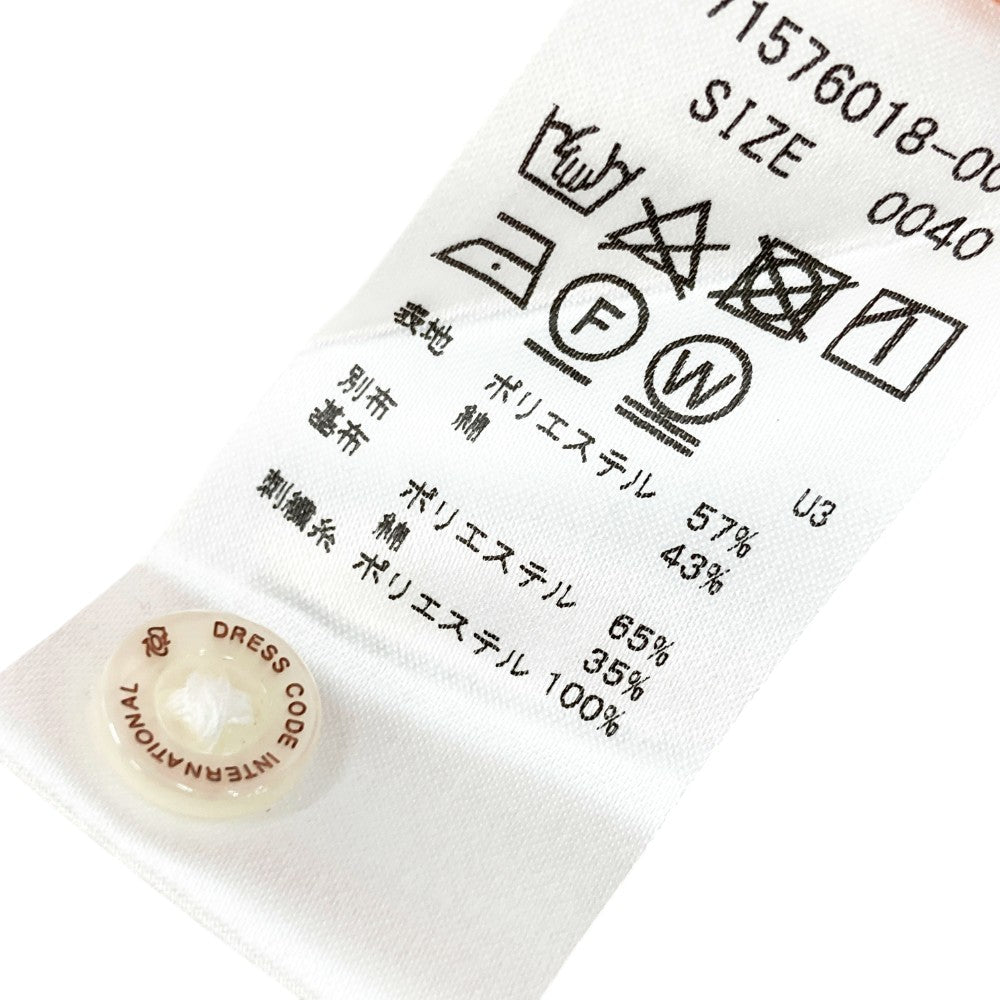 ZOY ゾーイ 71576018 半袖ポロシャツ  オレンジ系 40