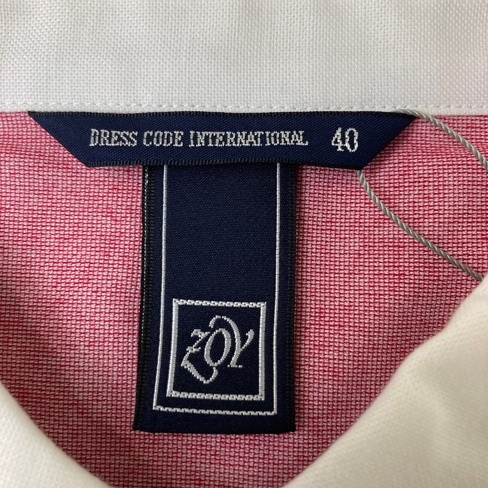 ZOY ゾーイ 46015 半袖ポロシャツ  レッド系 40