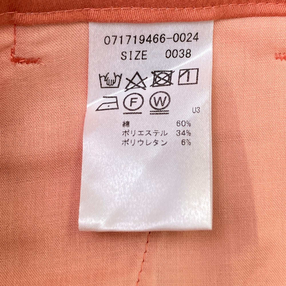 ZOY ゾーイ 71719466 パンツ  オレンジ系 38