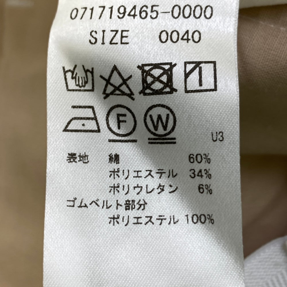 ZOY ゾーイ 71719465 パンツ  ホワイト系 40