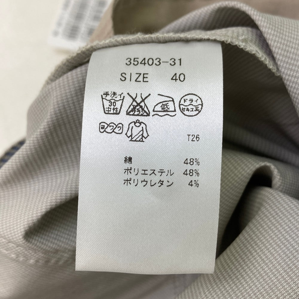 ZOY ゾーイ 35403 パンツ  グレー系 40