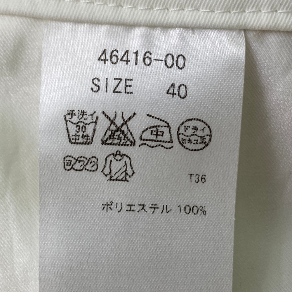 ZOY ゾーイ 46416 팬츠 화이트계 40