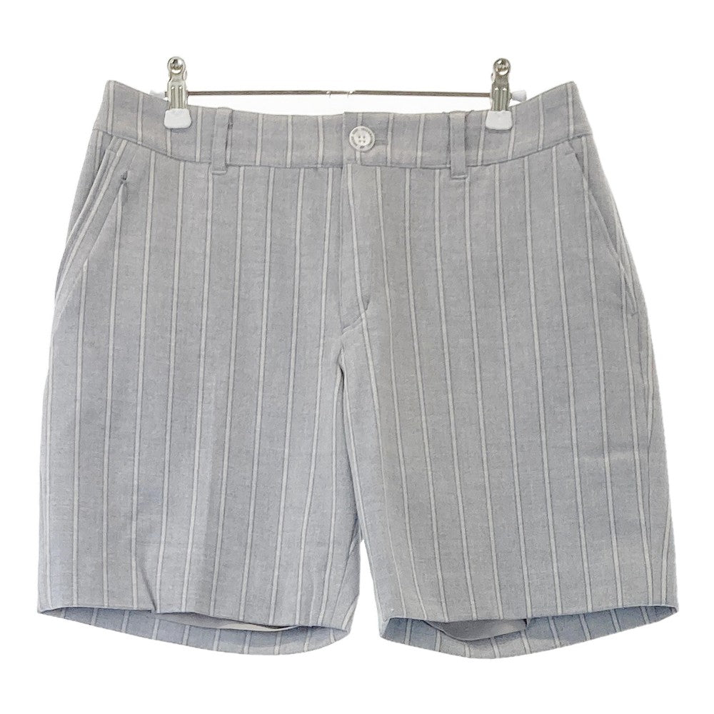 ZOY ゾーイ 71684412 ショートパンツ ストライプ グレー系 40