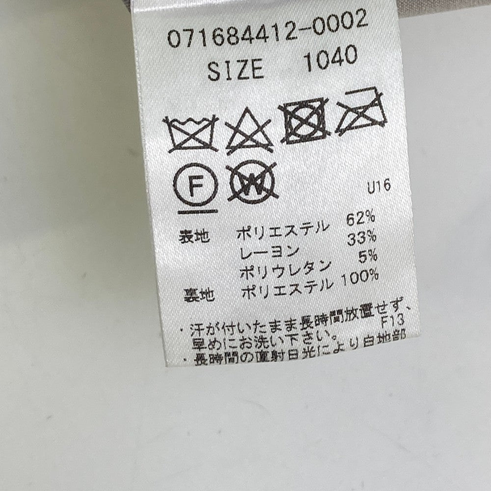 ZOY ゾーイ 71684412 ショートパンツ ストライプ グレー系 40