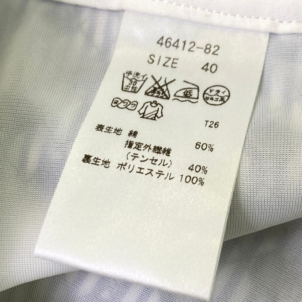 ZOY ゾーイ 46412 ショートパンツ ストライプ ネイビー系 40