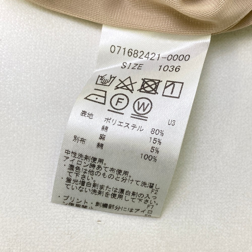 ZOY ゾーイ 71682421 ショートパンツ 麻混  ホワイト系 36