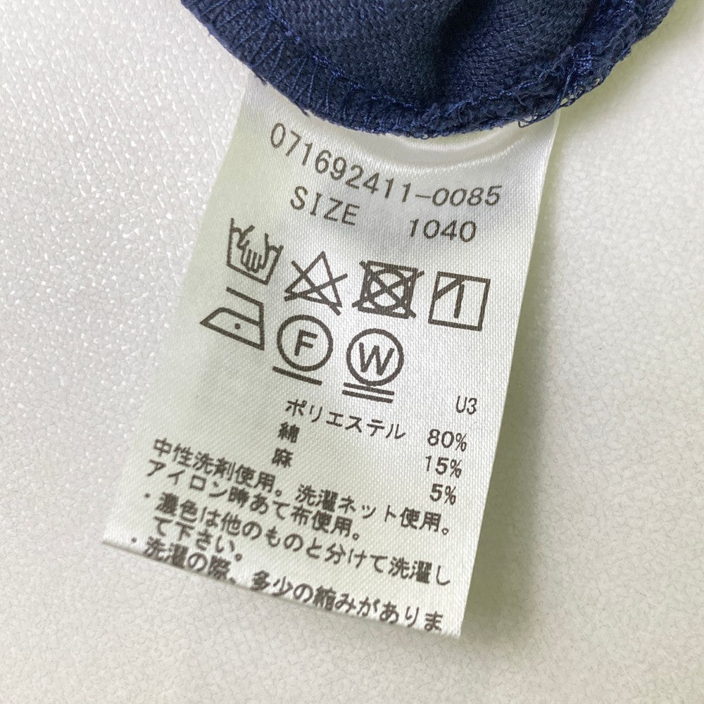 ZOY ゾーイ 71692411 キュロットスカート  ネイビー系 40