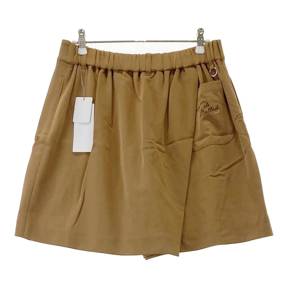 ZOY ゾーイ 71576418 インナー付スカート  ブラウン系 40
