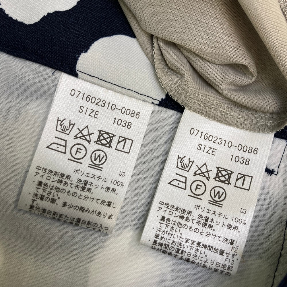 ZOY ゾーイ 71602310 スカート ドット ネイビー系 38