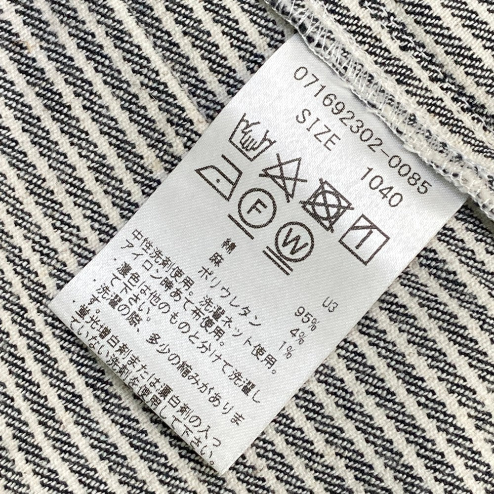 ZOY ゾーイ 71692302 スカート ヒッコリー ネイビー系 40